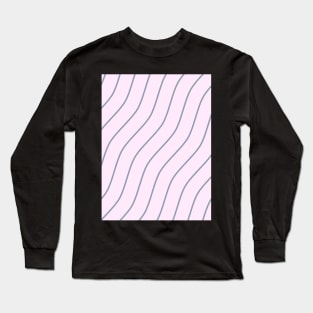 colorful line pattern design Long Sleeve T-Shirt